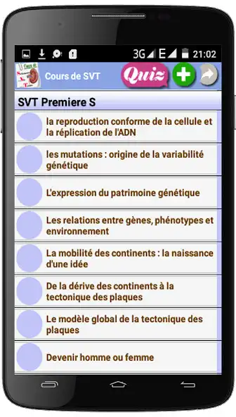 Play Cours de SVT as an online game Cours de SVT with UptoPlay