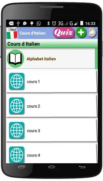 Play Cours d’Italien  and enjoy Cours d’Italien with UptoPlay