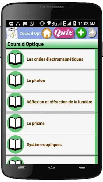 Play Cours d’Optique  and enjoy Cours d’Optique with UptoPlay