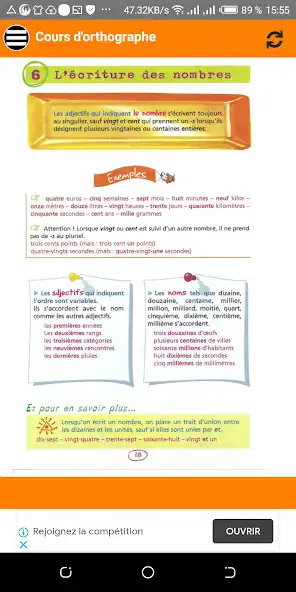 Play Cours dOrthographes as an online game Cours dOrthographes with UptoPlay