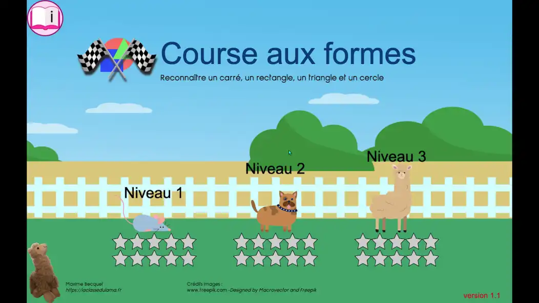 Play Course aux formes  and enjoy Course aux formes with UptoPlay