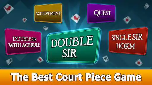Play Court Piece - Rang, Hokm, Coat  and enjoy Court Piece - Rang, Hokm, Coat with UptoPlay