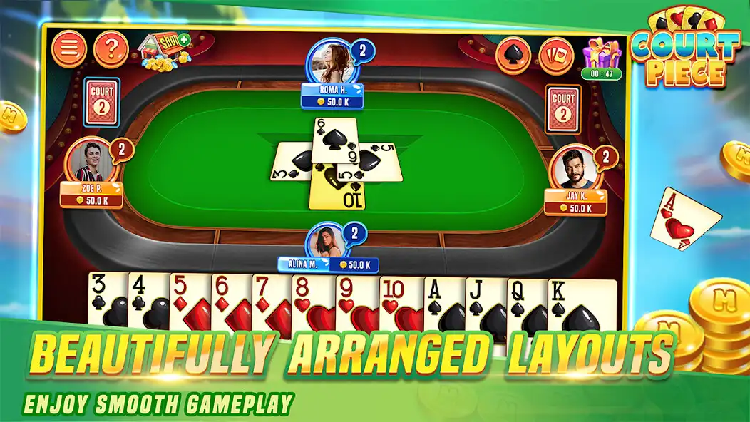 Play Court Piece  and enjoy Court Piece with UptoPlay