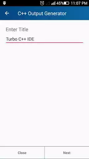 Play C++ Output Generator as an online game C++ Output Generator with UptoPlay
