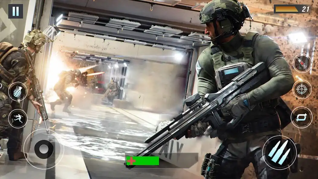 Play Cover Action Fps Battle Games as an online game Cover Action Fps Battle Games with UptoPlay