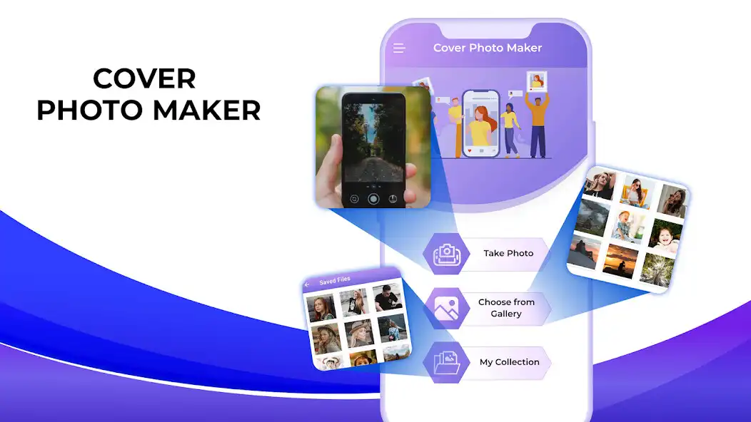 Play Cover photo maker photo editor  and enjoy Cover photo maker photo editor with UptoPlay