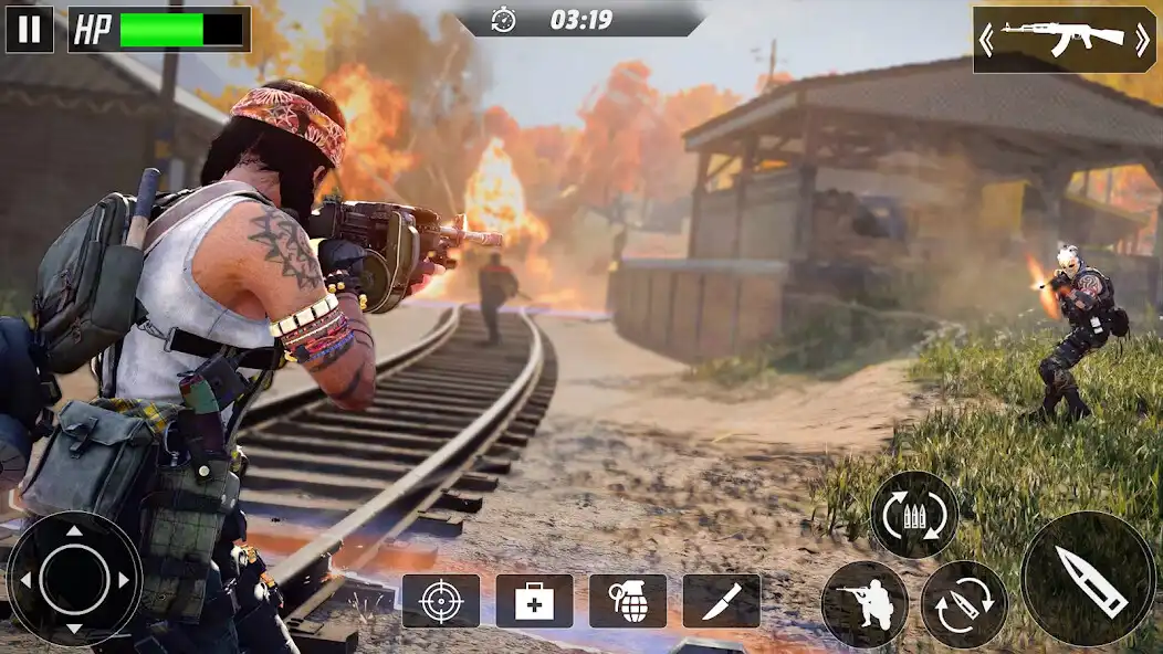 Play Cover Shooter Fire Gun Games  and enjoy Cover Shooter Fire Gun Games with UptoPlay