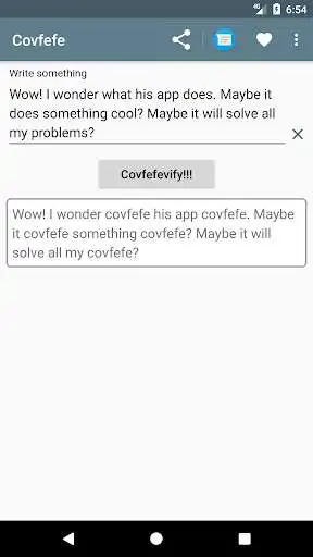 Play Covfefe  and enjoy Covfefe with UptoPlay