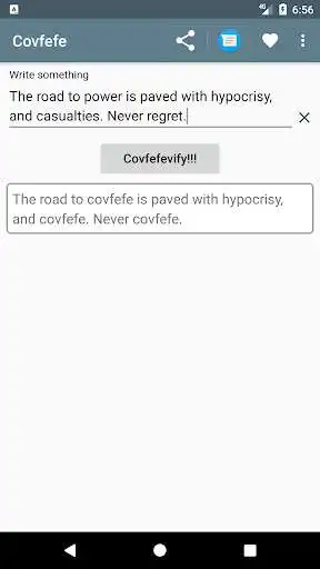 Play Covfefe as an online game Covfefe with UptoPlay