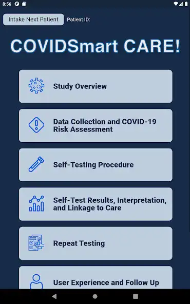 Play COVIDSmart CARE as an online game COVIDSmart CARE with UptoPlay