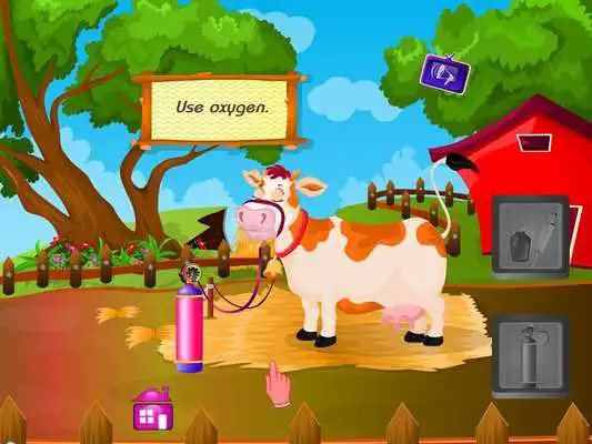 Play Cow Baby Birth
