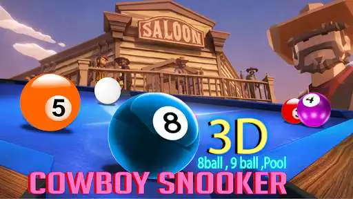 Play CowBoy 3d Snooker - 8ball , 9ball , pool  and enjoy CowBoy 3d Snooker - 8ball , 9ball , pool with UptoPlay