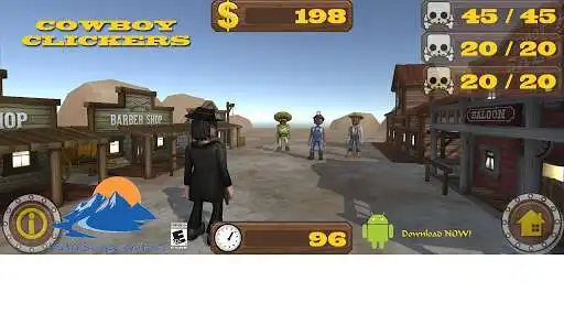 Play Cowboy Clickers  and enjoy Cowboy Clickers with UptoPlay