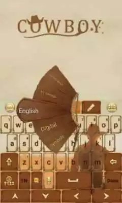 Play Cowboy Keyboard Theme  Emoji