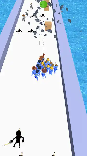 Play Cowboy Run 3D as an online game Cowboy Run 3D with UptoPlay