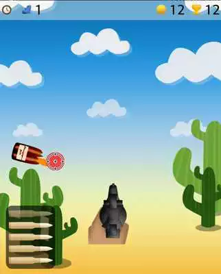 Play cowboy shooting game