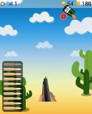 Play cowboy shooting game