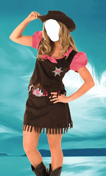 Play Cowboy Suit for Women as an online game Cowboy Suit for Women with UptoPlay