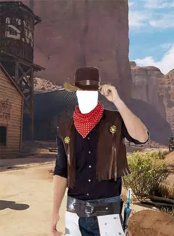 Play Cowboy Suit Photo Maker as an online game Cowboy Suit Photo Maker with UptoPlay