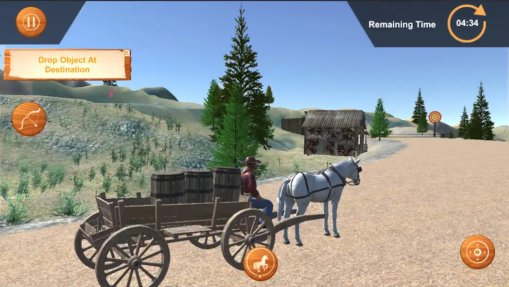 Play Cowboy Wild Hunt-Horse Riding as an online game Cowboy Wild Hunt-Horse Riding with UptoPlay