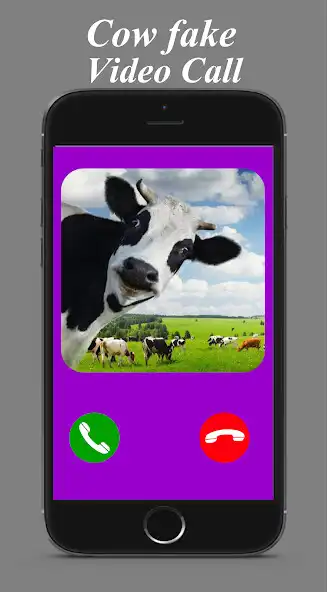 Play Cow Dance Video Call Prank as an online game Cow Dance Video Call Prank with UptoPlay