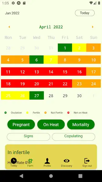 Play Cow Fertility Calculator  and enjoy Cow Fertility Calculator with UptoPlay