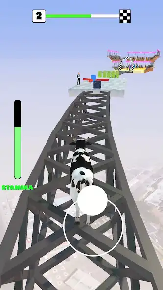 Play Cow Impossible as an online game Cow Impossible with UptoPlay