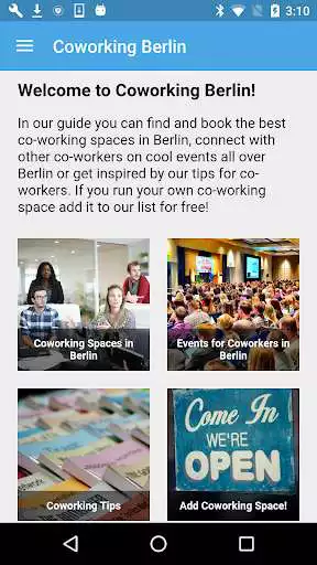 Play Coworking Berlin  and enjoy Coworking Berlin with UptoPlay