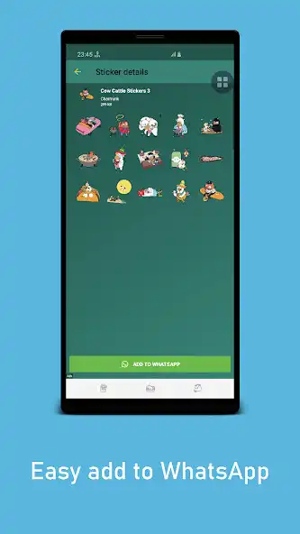 Play Cow Stickers WAStickerApps as an online game Cow Stickers WAStickerApps with UptoPlay