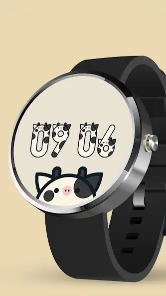 Play Cow Watch Face  and enjoy Cow Watch Face with UptoPlay