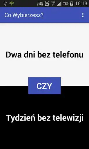 Play Co Wybierzesz?  and enjoy Co Wybierzesz? with UptoPlay