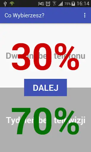 Play Co Wybierzesz? as an online game Co Wybierzesz? with UptoPlay