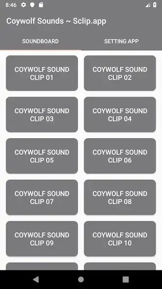 Play Coywolf Sound Collections ~ Sclip.app  and enjoy Coywolf Sound Collections ~ Sclip.app with UptoPlay