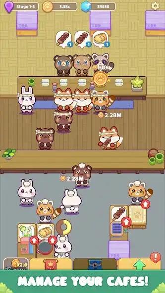Play Cozy Cafe: Animal Restaurant  and enjoy Cozy Cafe: Animal Restaurant with UptoPlay