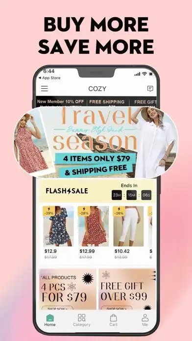 Play COZY-Fashion shopping as an online game COZY-Fashion shopping with UptoPlay