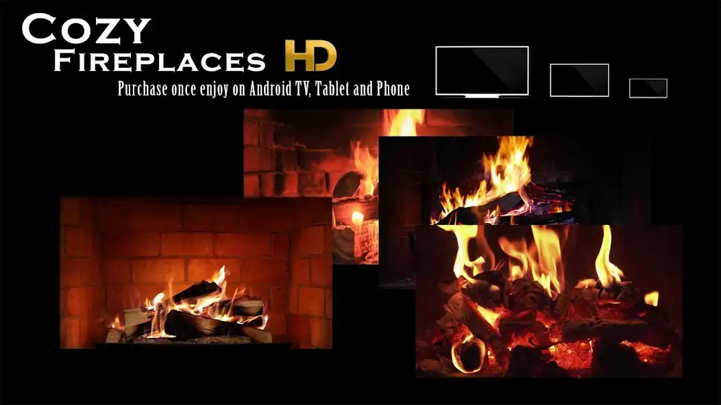 Play Cozy Fireplaces HD  and enjoy Cozy Fireplaces HD with UptoPlay