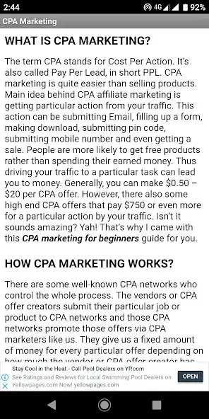 Play CPA Marketing Ultimate Guide as an online game CPA Marketing Ultimate Guide with UptoPlay