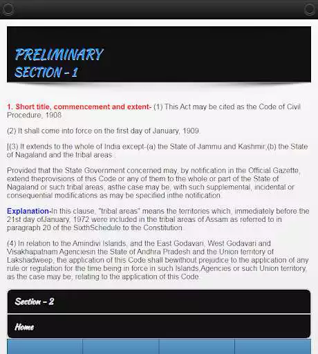 Play CPC 1908 - Code of Civil Procedure 1908 English as an online game CPC 1908 - Code of Civil Procedure 1908 English with UptoPlay