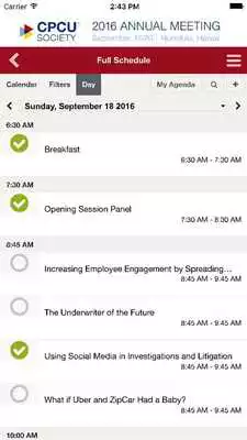 Play CPCU Society Event App