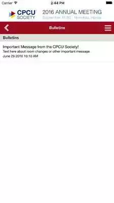 Play CPCU Society Event App
