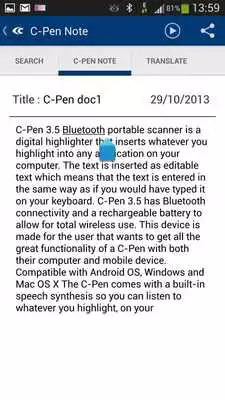 Play CPen Note