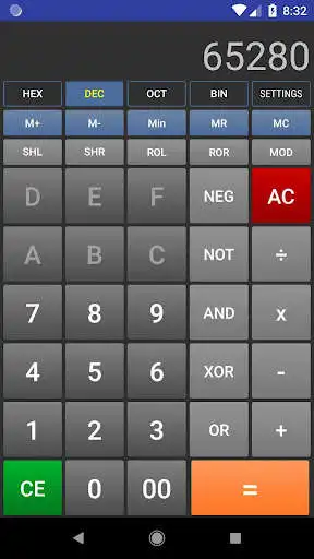 Play CP Hex Calculator as an online game CP Hex Calculator with UptoPlay