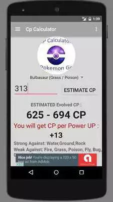 Play CP  IV Calculator for Pokemon