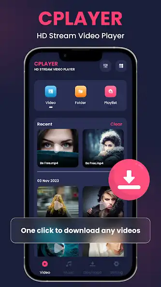 Play CPlayer - HD Video Player  and enjoy CPlayer - HD Video Player with UptoPlay