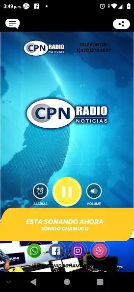 Play Cpn Radio Noticias as an online game Cpn Radio Noticias with UptoPlay