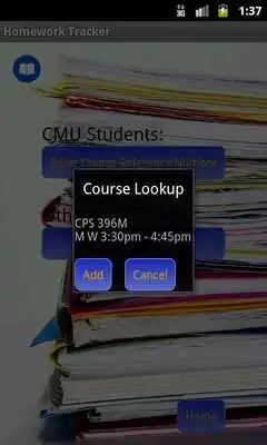 Play CPS396M HomeworkTracker