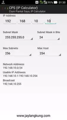 Play CPS IP Calculator as an online game CPS IP Calculator with UptoPlay
