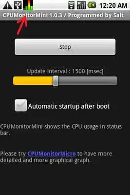 Play CPU Monitor Mini