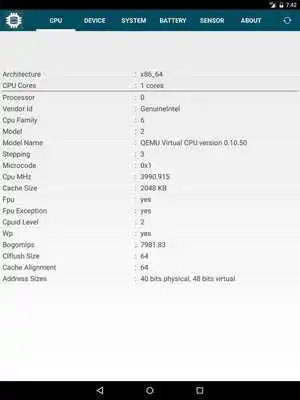 Play CPU-XYZ:System  Hardware info