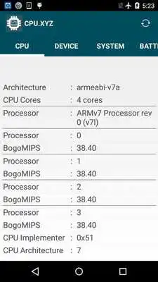 Play CPU-XYZ:System  Hardware info